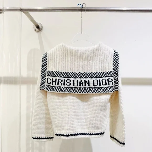 Authentic Dior Cream Knit Garment - Picture 2 of 6